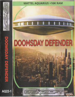 Doomsday Defender - Mattel Aquarius Game