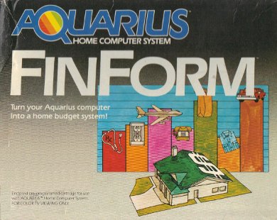 FinForm - Mattel Aquarius Software