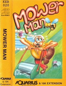 Mower man - Mattel Aquarius Game