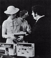 Aquarius computer offered to HRH Princess Margaret