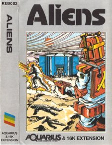 Aliens - Mattel Aquarius Game