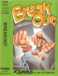 Breakout - Mattel Aquarius Game