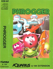 Phrogger - Mattel Aquarius Game