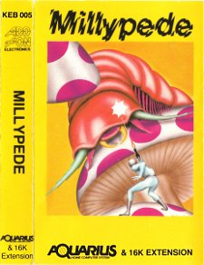 Millypede - Mattel Aquarius game